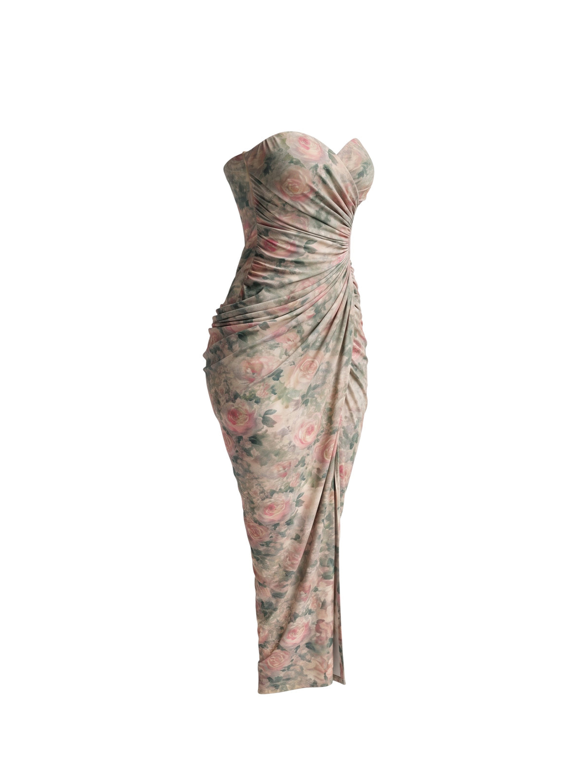Petal Prowl maxi dress
