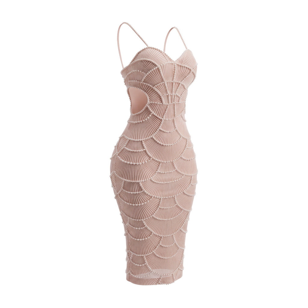 Pearl Paws midi dress