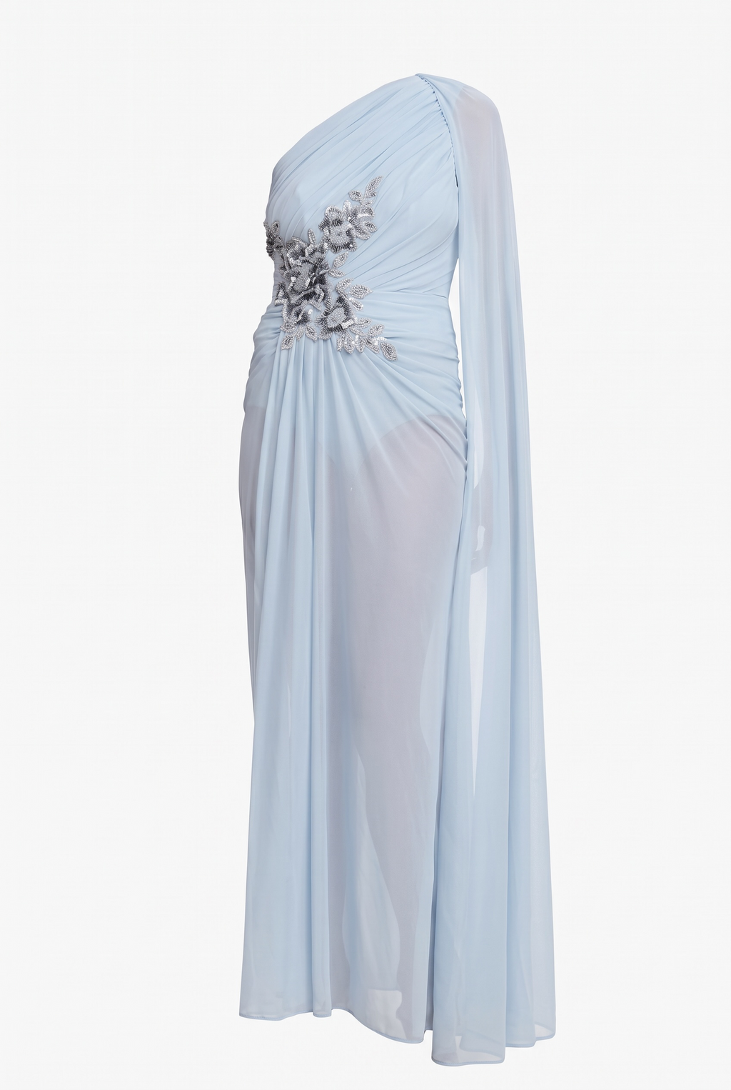 Cloud Purr sheer dress