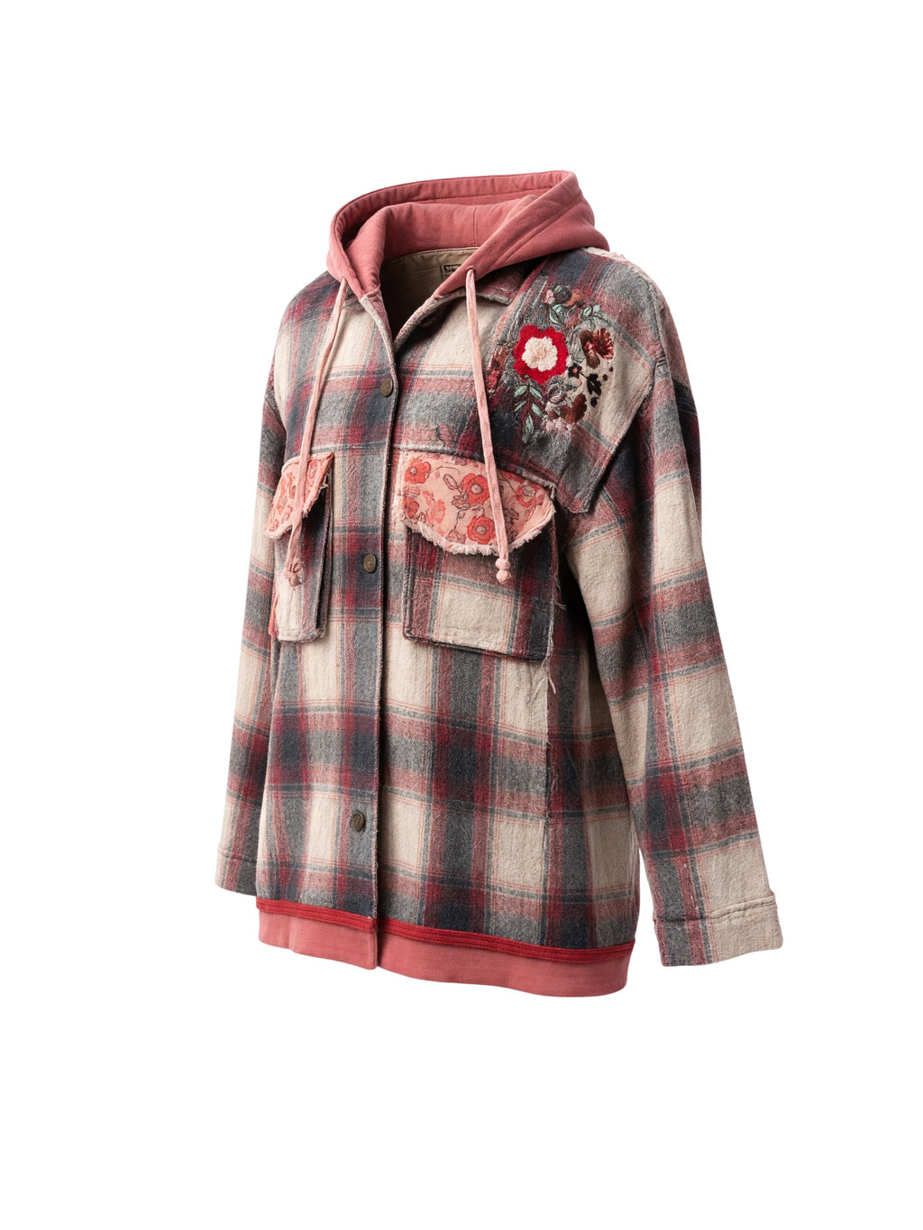 Calico Patchwork Shacket